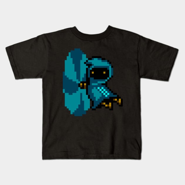 Hover Meanie Kids T-Shirt by TheMeowstache